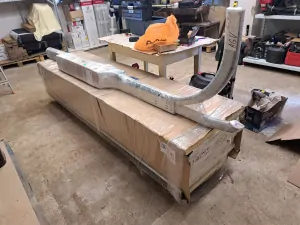 Sekční vrata Doorhan, hnědá RAL 8014